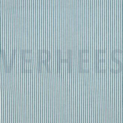 GARENGEVERFD POPLIN STREPEN 3MM PETROL (thumbnail)