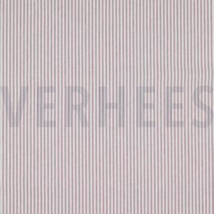 GARENGEVERFD POPLIN STREPEN 3MM MAUVE (thumbnail)