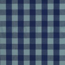 KATOEN GARENGEVERFD RUITEN BLAUW/GREEN (thumbnail)