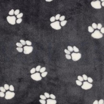 FLEECE HONDENPOTEN DONKERGRIJS (thumbnail)