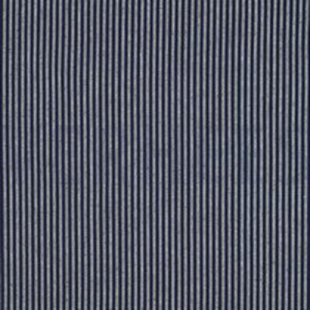 JACQUARD GARENGEVERFD STREPEN MARINEBLAUW (thumbnail)