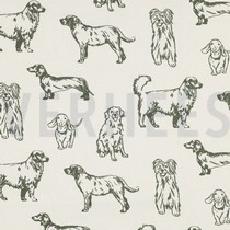 CANVAS HUNDE GRÜN (thumbnail)