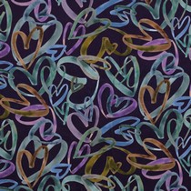 CORDUROY BABYRIB DIGITAAL HARTEN DONKERPAARS (thumbnail)