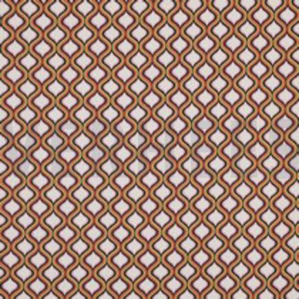 FINE POPLIN GEOMETRIC ARMY GREEN (thumbnail)