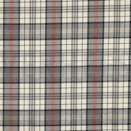 TARTAN CHECK ECRU/GREY/ORANGE (thumbnail)