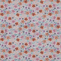 FINE POPLIN DIGITAL FLOWERS WHITE (thumbnail)