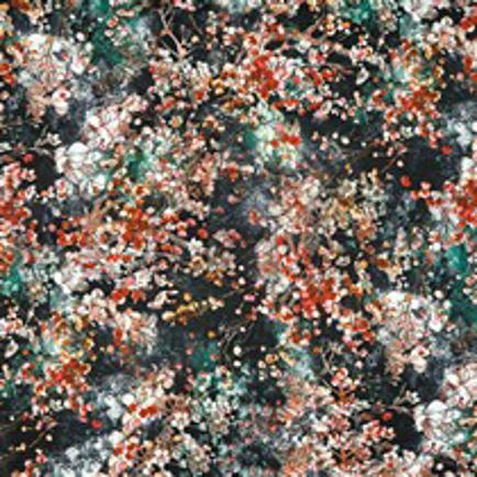 MAGNOLIA STRETCH DIGITAL SCHWARZ (thumbnail)