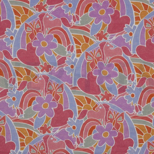 FRENCH TERRY DIGITAL REGENBOGEN MEHRFARBIG (thumbnail)