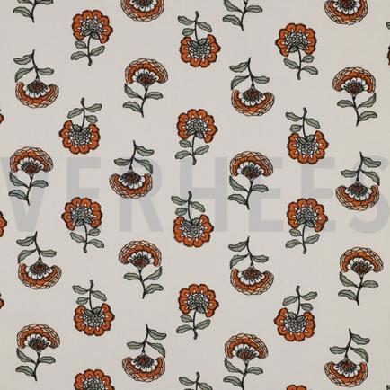 CANVAS FLOWERS ORANGE (thumbnail)