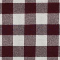 COTTON YARN DYED STRIPES & CHECKS AUBERGINE (thumbnail)