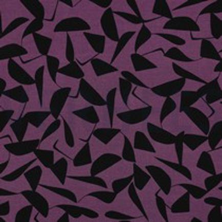 VISCOSE POPLIN STRETCH ABSTRACT PAARS (thumbnail)