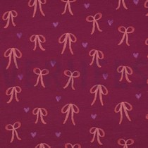 SWEAT DIGITAL SCHLEIFEN & HERZEN FUCHSIA (thumbnail)