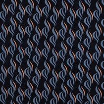 VISCOSE ROSELLA STRETCH ABSTRACT NAVY (thumbnail)