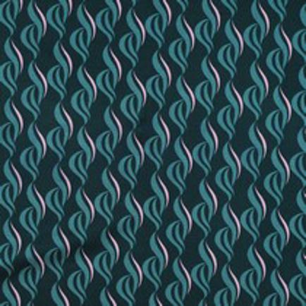VISKOSE ROSELLA STRETCH ABSTRACT PETROL (thumbnail)