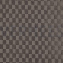 BAUMWOLLE FROTTEE GESTRICKT KAROS TAUPE (thumbnail)