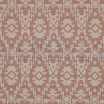 DOUBLE GAZE DE COTON JACQUARD AZTÈQUE COGNAC (thumbnail)