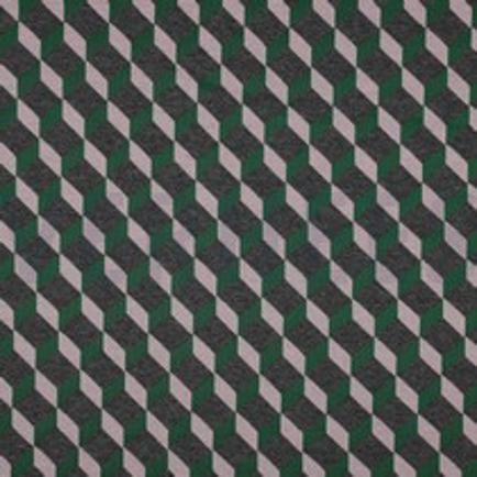 BREISEL JACQUARD GRAFISCH GROEN (thumbnail)