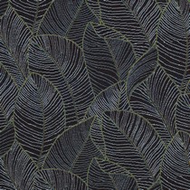 GOBELIN BLÄTTER DUNKELBLAU (thumbnail)