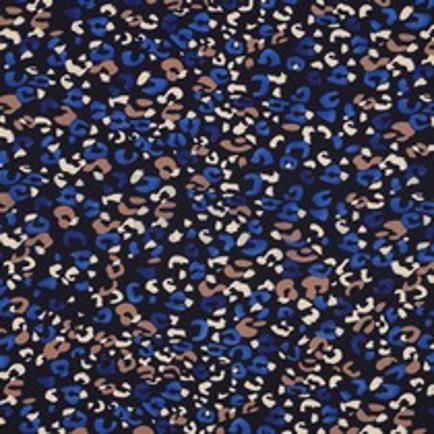 MAGNOLIA STRETCH PEAU D’ANIMAL BLEU MARINE (thumbnail)
