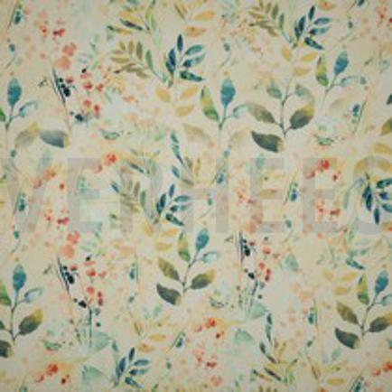 VISCOSE RADIANCE DIGITAL FEUILLES JAUNE (thumbnail)