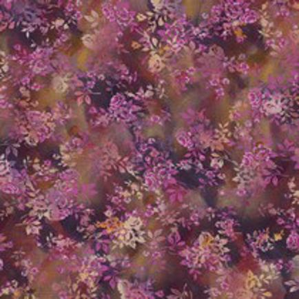 VISCOSE RADIANCE DIGITAL FLEURS VIOLET (thumbnail)