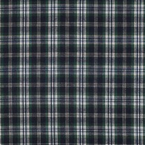 GEBÜRSTETER MANTELSTOFF GARNGEFÄRBT KAROS MARINEBLAU (thumbnail)