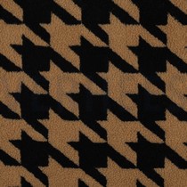 TEDDY JACQUARD PIED DE POULE CAMEL (thumbnail)