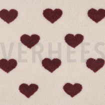 TEDDY JACQUARD CŒURS ROUGE (thumbnail)