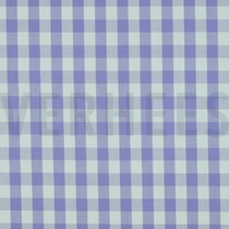 KATOEN GARENGEVERFD RUITEN LAVENDEL (thumbnail)