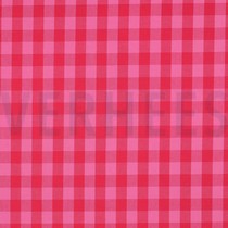 COTTON YARN DYED CHECKS RED (thumbnail)