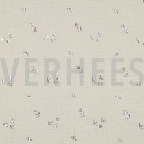 DOUBLE GAUZE FOLIE VOGELS ECRU (thumbnail)