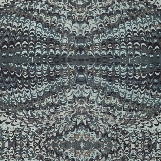 JACQUARD ABSTRACT LUREX VERT PIN (thumbnail)