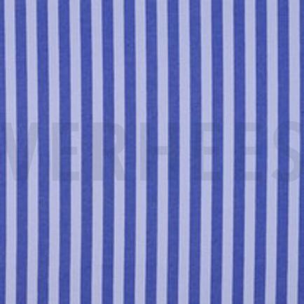 KATOEN GARENGEVERFD STREPEN BLAUW (thumbnail)