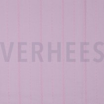 KATOEN VOILE EMBROIDERY STREPEN LILA (thumbnail)