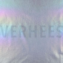 COTTON STRIPES RAINBOW FOIL LIGHT BLUE (thumbnail)