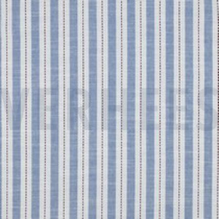 COTTON YARN DYED STRIPES BLUE (thumbnail)