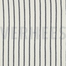 DOUBLE GAUZE YARN DYED STRIPES NAVY (thumbnail)