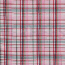 DOUBLE GAUZE GARENGEVERFD RUITEN MULTI/LICHTROZE (thumbnail)