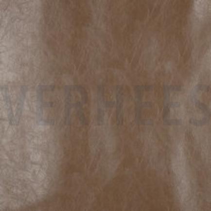 IMITATIELEER GLANZEND STRETCH TAUPE (thumbnail)