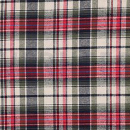COTTON YARN DYED BRUSHED CHECKS PICKLE (thumbnail)