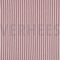 MUSSELIN GARNGEFÄRBT STREIFEN ROSÉ (thumbnail)