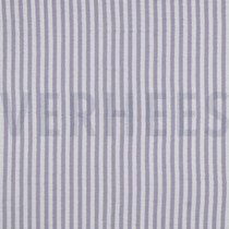 DOUBLE GAUZE YARN DYED STRIPES PURPLE (thumbnail)