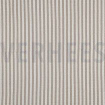 DOUBLE GAUZE YARN DYED STRIPES BEIGE (thumbnail)