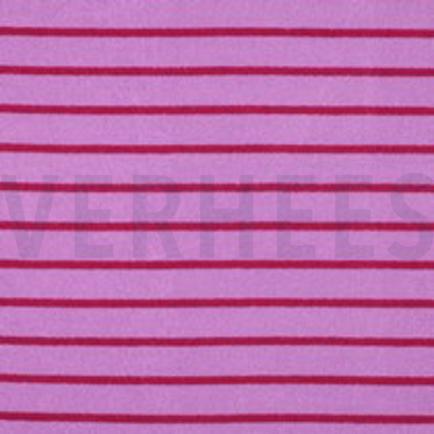 BAUMWOLLE FROTTEE GARNGEFÄRBT STREIFEN ROSA/FUCHSIA (thumbnail)