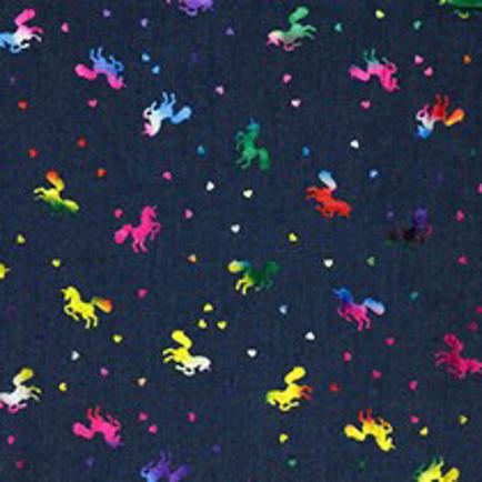 JEANS FOIL UNICORNS JEANS WASHED (thumbnail)