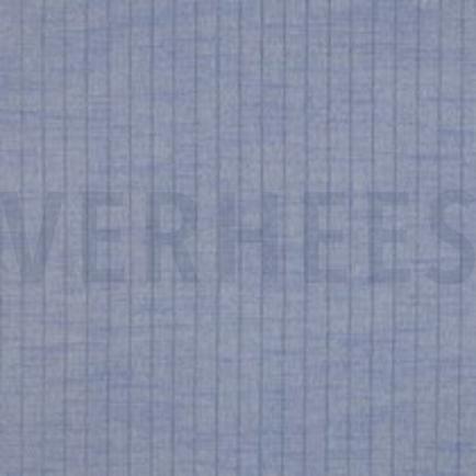 COTTON YARN DYED STRIPES LUREX BLUE (thumbnail)