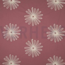 COTTON EMBROIDERY FLOWERS MAUVE (thumbnail)