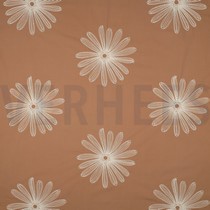 COTTON EMBROIDERY FLOWERS CINNAMON (thumbnail)