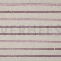 LEINEN STREIFEN LUREX PAILLETTEN DUNKEL BLUSH (thumbnail)