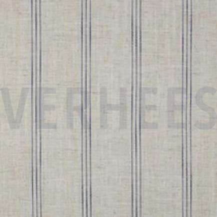 LIN VISCOSE RAYURES BLEU (thumbnail)